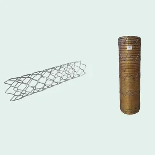 Medical Nitinol stents and stainless steel components used for heat treatment, shaping and annealing in high temperature fluidized