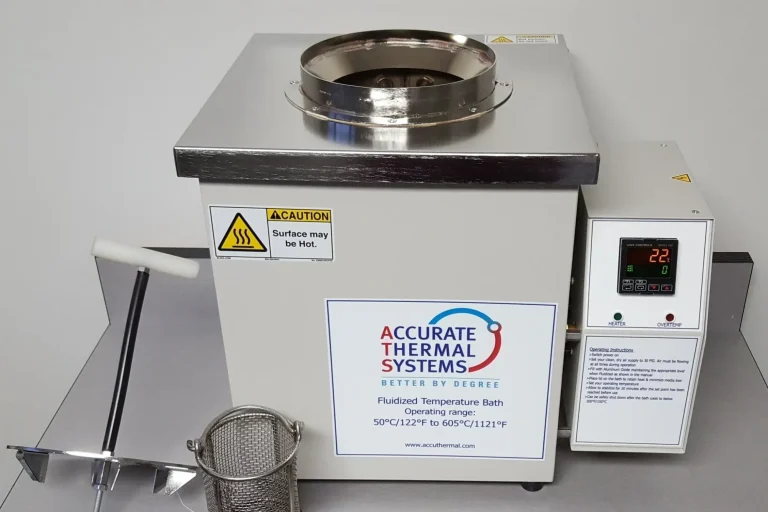 Our industrial fluidized bath provides a highly stable and uniform thermal environment for demanding applications such as thermal cleaning